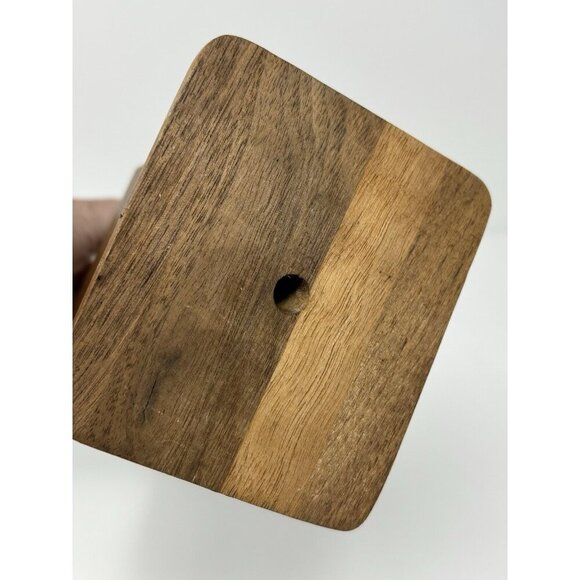 Vintage 1960s Wood And Metal Rifle Pistol Shooting Award Trophy Award - Picture 6 of 10